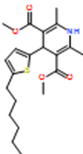 Dimethyl 4-(5-hexylthiophen-2-yl)-2,6-dimethyl-1,4-dihydropyridine-3,5-dicarboxylate